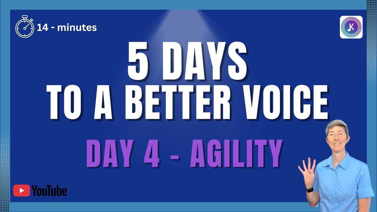 Day 4 Vocal Agility | Runs and Riffs Preparation | Flexible Voice | 5 Days to a Better Singing Voice