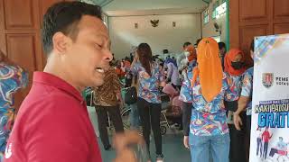Pengukuran Kaki Kaki palsu oleh LDS CARETY produksi YAYASAN PEDULI TUNA DAKSA JAKARTA 11.08.2022