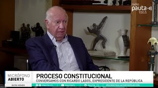 Ricardo Lagos mano a mano con Radio Pauta: revisa aquí la entrevista completa