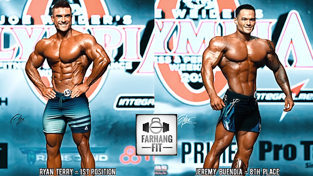 Ryan Terry VS Jeremy Buendia Physique Comparison at Mr. Olympia # ...