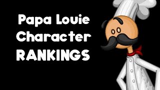 Papa's louie  Papa, Louie, Character