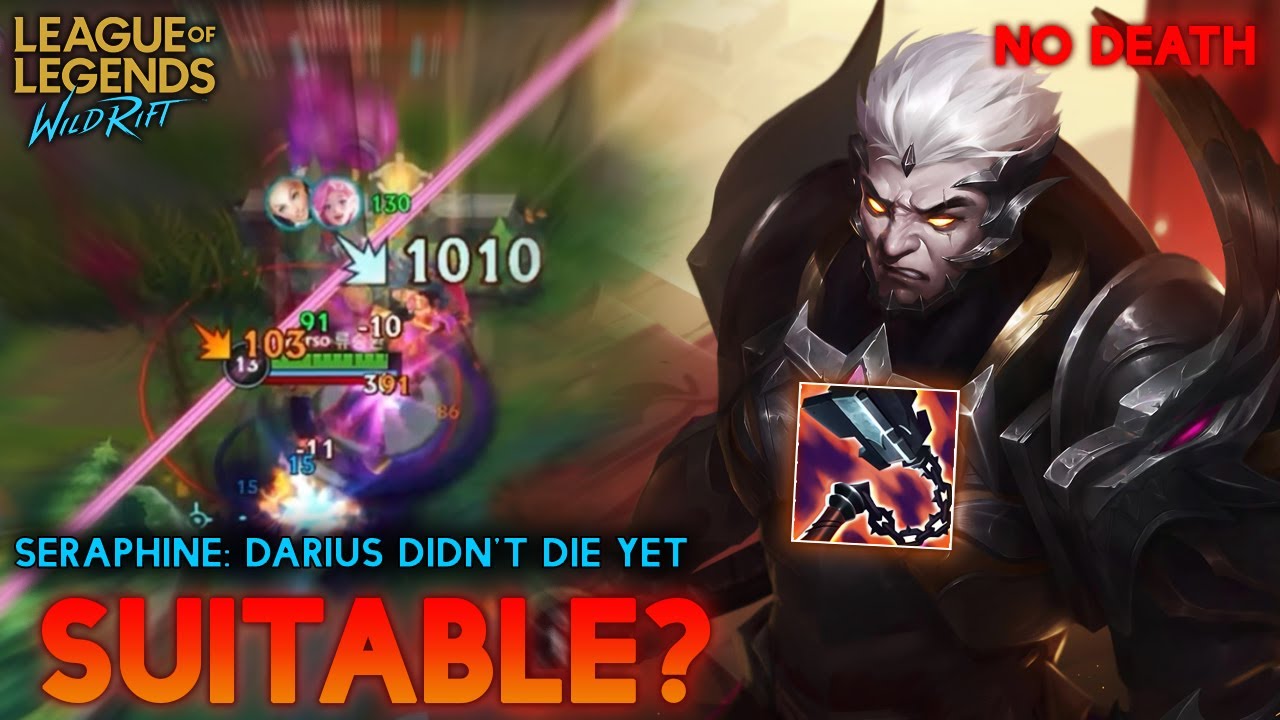 THIS ENCHANTMENT CAN SUIT DARIUS? | DARIUS IS THE AATROX BIGGEST FEAR | WILDRIFT