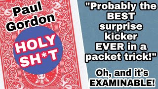 Paul Gordon's HOLY SH☆T packet card trick/killer card tricks