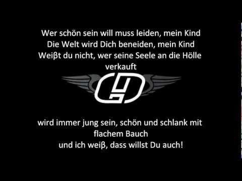 Oomph! - Wer schön sein will muss leiden (Lyrics)