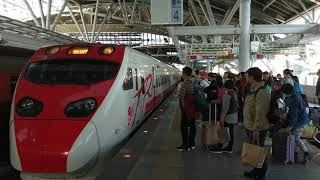 2018/02/19  133次普悠瑪自強號  台中進站(2016年增備車(猴年LOGO))