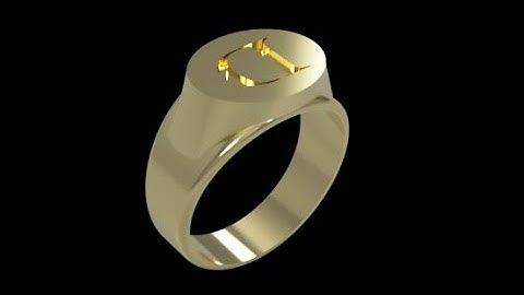 Fusion 360 Ring Video 1