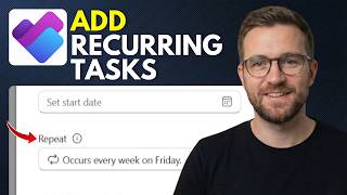 How to add recurring tasks in Microsoft Planner (Step By Step 2026)