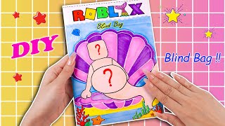 [🎀Paper diy🎀] Roblox Mermaid Pregnant Compilation #2 로블록스 Outfit Blind Bag 블라인드백 | ASMR DIY Paper