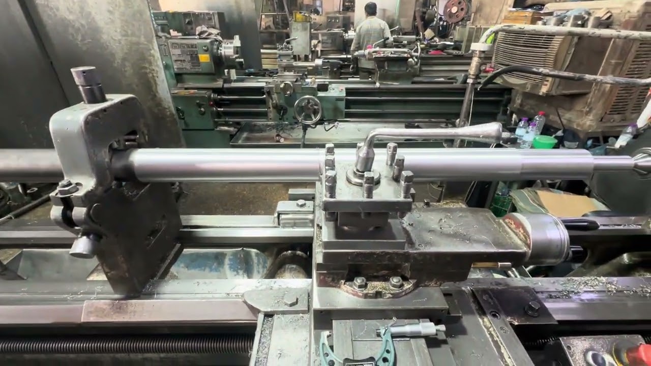 Turning long shaft 