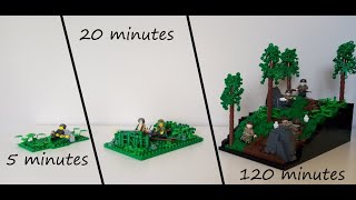 5 Minutes, 20 Minutes, 120 Minutes, Lego Ww2 Moc Brick Motions6026