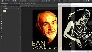 Sean Connery pumpkin pattern