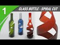 How to cut a glass bottle - 8 VIDEO SERIES !!!