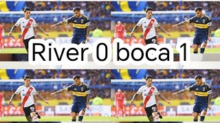 River plate 0 boca júnior 1 
