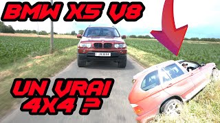 BMW X5 v8 4.4 ça grimpe partout neet !