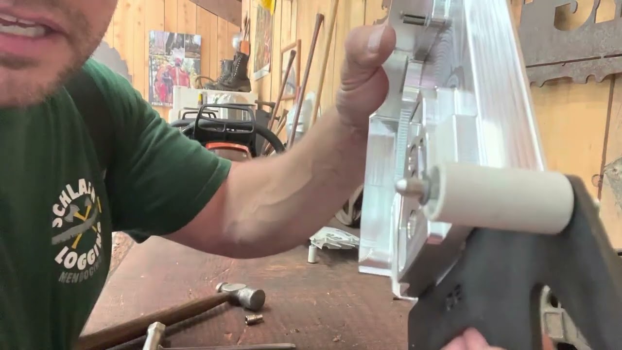 How to install a chain catcher