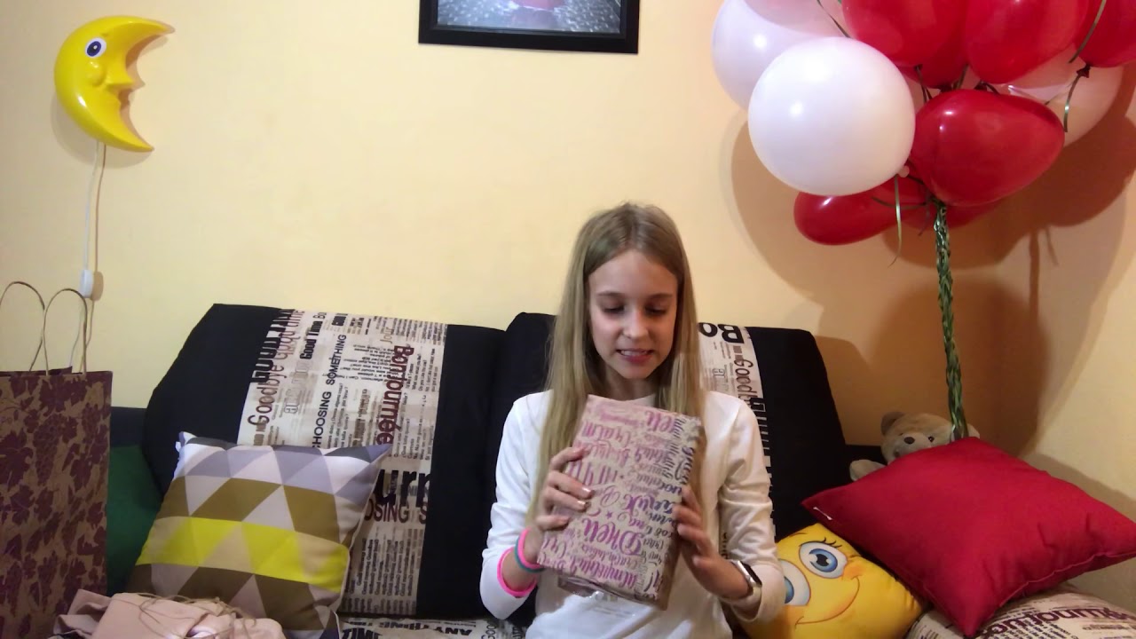 Распаковка подарков! День Рождение!!!РАСПАКОВКА!!!