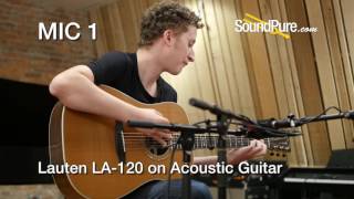 Lauten Series Black: LA-120 SDC, LA-220 LDC & LA-320 Tube LDC Quick n' Dirty