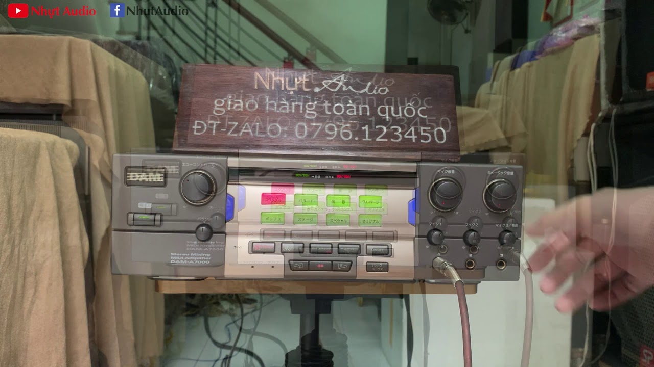 TEST CHI TIẾT AMPLY KARAOKE DAM A7000 TRƯỚC KHI EM NÓ VỀ VỚI ANH HÒA (NGHỆ AN), NHỰT AUDIO YouTube