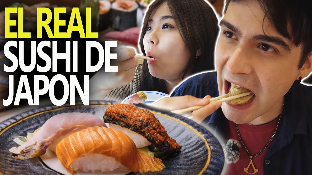 Probamos TODOS los SUSHI de JAPÓN! 😱🇯🇵 Fabio Torres
