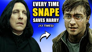 All 13 Times Severus Snape SAVED Harry - Harry Potter Explained