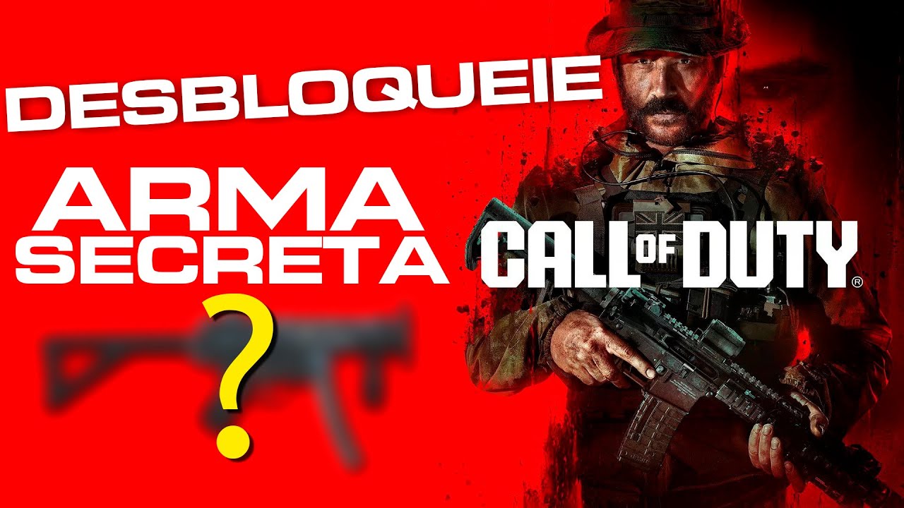 Como Desbloquear ARMA SECRETA no CALL OF DUTY MODERN WARFARE 3 - YouTube