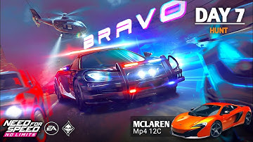 NFS: No Limits | McLaren Mp4 12c (DAY 7 - Bravo | Hunt) NFSWINDER