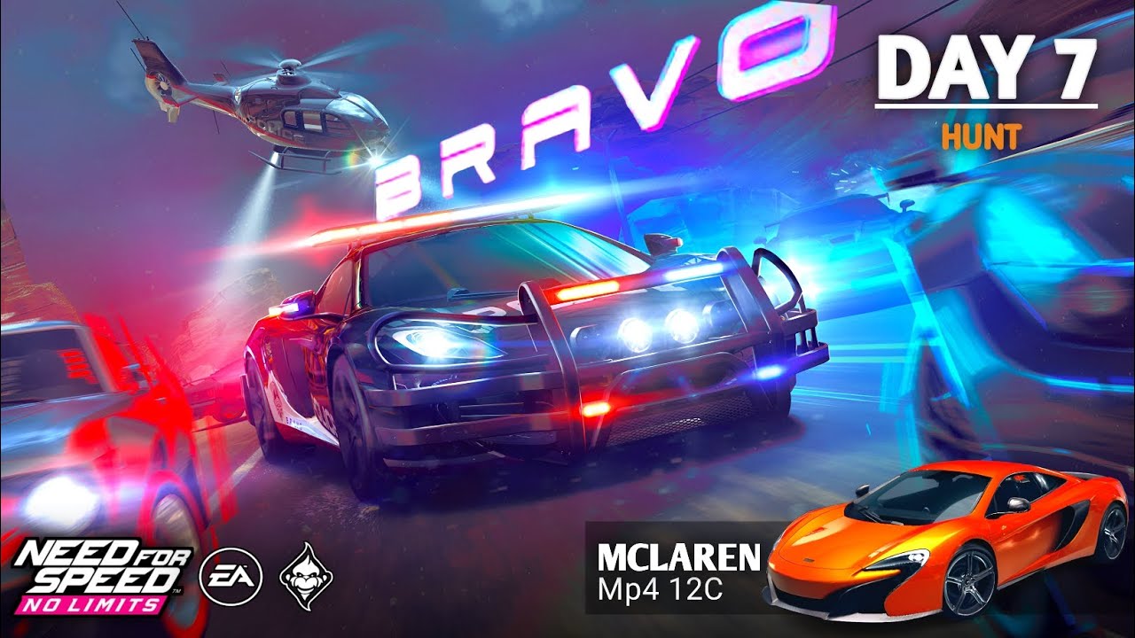 NFS: No Limits | McLaren Mp4 12c (DAY 7 - Bravo | Hunt) NFSWINDER