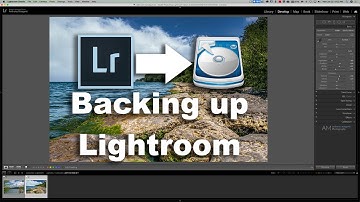 IMPORTANT Note on BACKING UP Lightroom