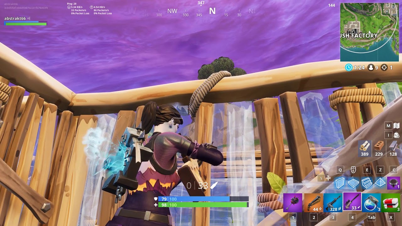 Quick win with Dark Bomber and Ghost Portal Back Bling