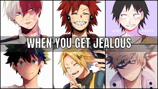 When you get jealous | bnha x Listener | MHA ASMR