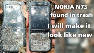 How to restore abandoned Nokia N73 | Old phone restoration | How to repair Nokia N73 Phone