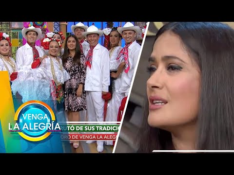 Salma Hayek se conmovió hasta las lágrimas hablando de México. | Venga la Alegría