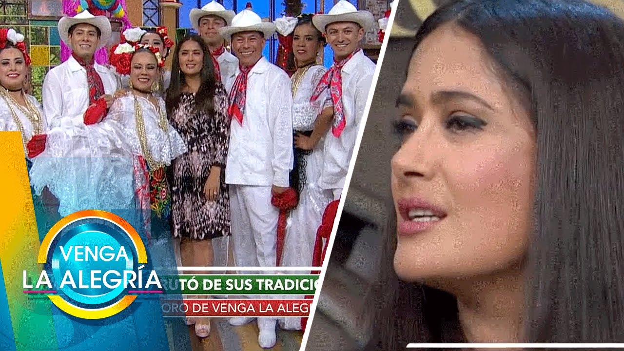 Salma Hayek se conmovió hasta las lágrimas hablando de México. | Venga la Alegría