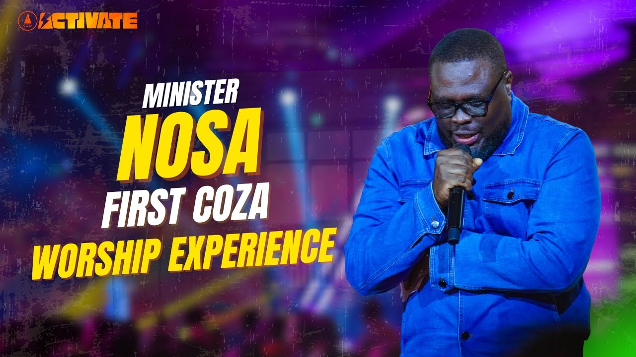 Minister NOSA First COZA Worship Experience #COZATuesdays Activate Service 30-09-2025