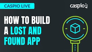 Caspio Live: How to Build a Lost and Found App screenshot 1