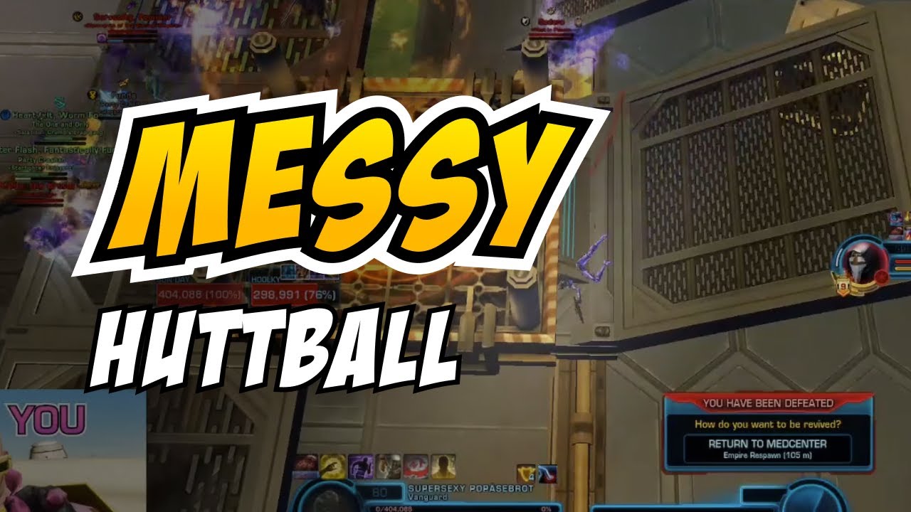 SWTOR PVP Gameplay: MESSY Huttball | Tactics Vanguard | Huttball | Patch 7.2.1 | 2023