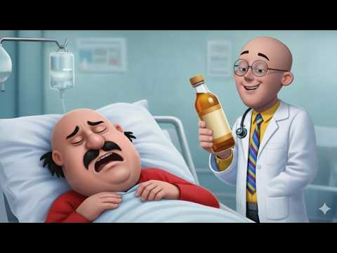 Aaj Mangalwar Hai motu ko Bukhar Hai | Hindi Rhyme for Kids | मोटू को बुखार है | Motu + Juice
