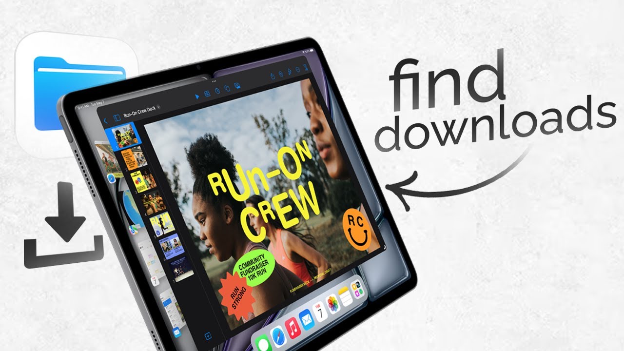Where Do I Find my Downloads on iPad? (tutorial) - YouTube