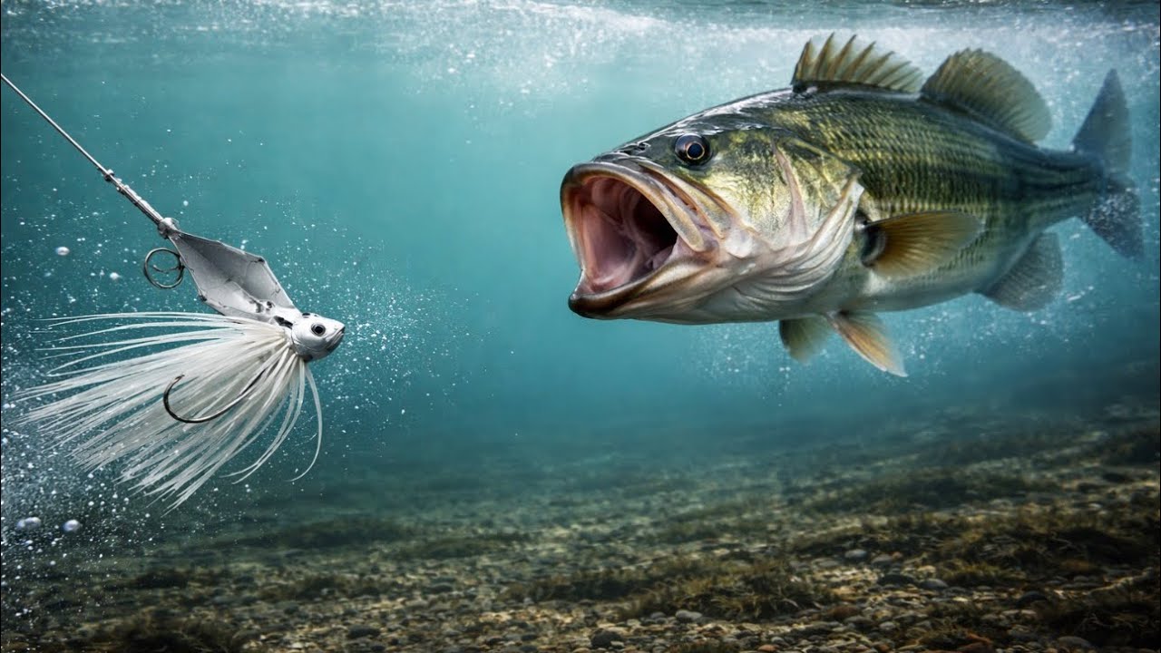Bass fishing for trophy bass at Lake Bryan
