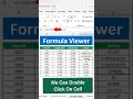 Formula Viewer Short Key In Seconds In Excel #exceltips #exceltricks #exceltutorial #msexceltips