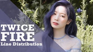 How Twice Would Sing Bts - Fire Line Distribution