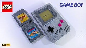 LEGO Game Boy 72046 Unboxing + Speed Build (LEGO Super Mario Series)