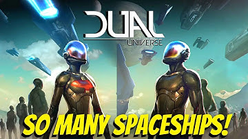 *First Look* Dual Universe | Surviving, Crafting and Building in Space | Multiplayer Gameplay 2020