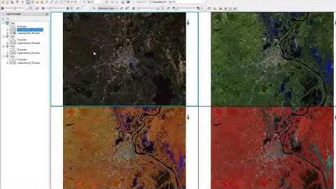 Remote Sensing Lesson 1-Layer stacking-Resized data-Color Composition-Send to ArcGIS