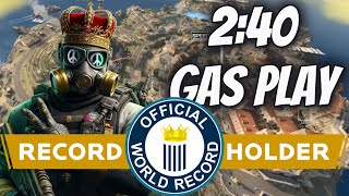 *NEW* Warzone World Record 2 minute 40 second Gasplay WIN