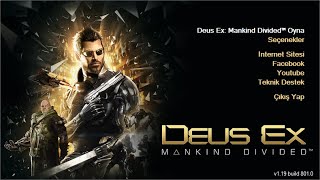 Deus Ex: Mankind Divided | Language Translation Mod - Game Intro (Turkish Alpha footage)