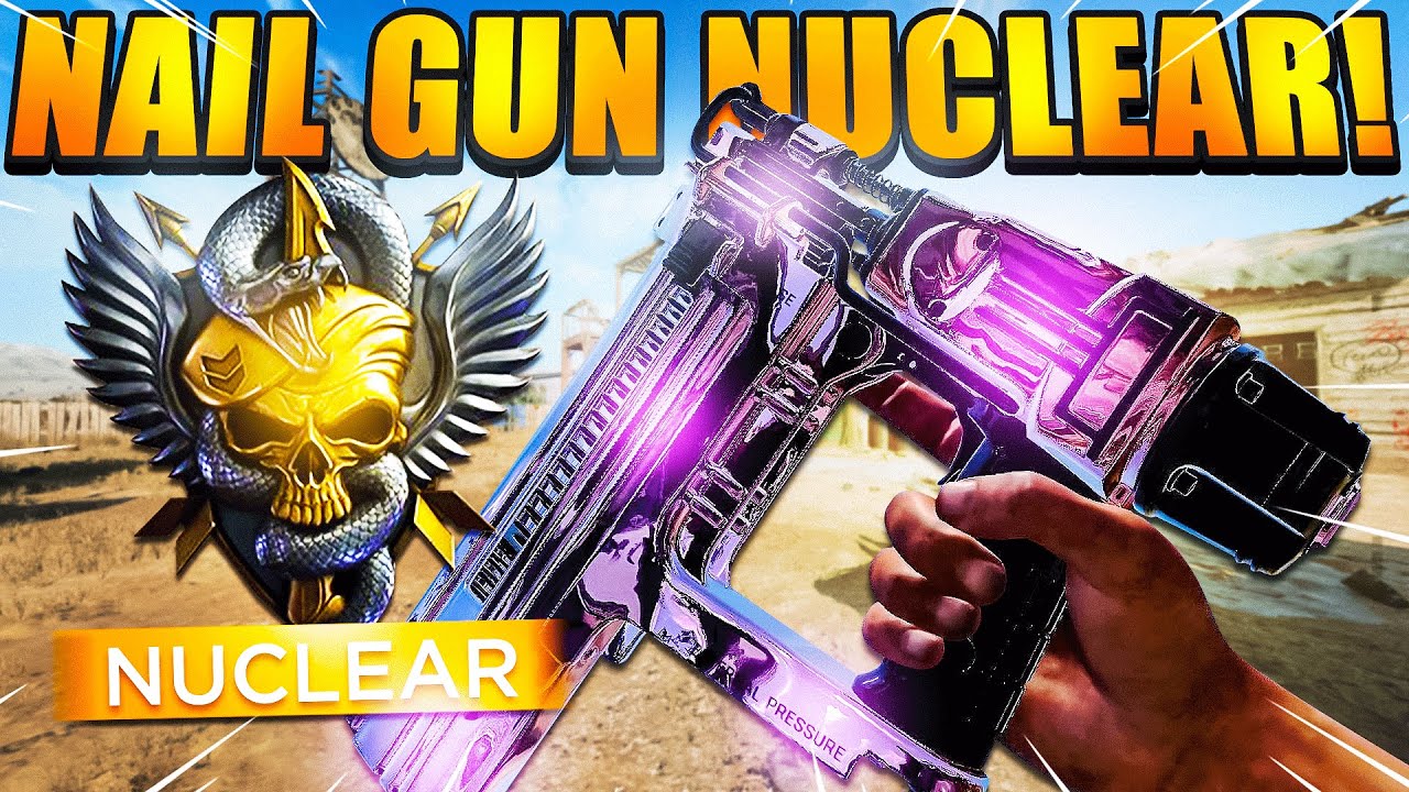 NEW ''NAIL GUN'' Special Weapon NUCLEAR Gameplay! (BOCW Season 4 DLC Weapon Nuke)