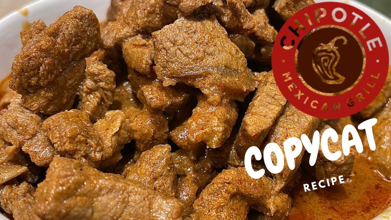 CopyCat Chipotle Steak Recipe EASY! YouTube
