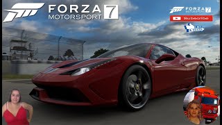 Forza Motorsport 7 Ferrari 458 Speciale Test Race Gameplay ITA