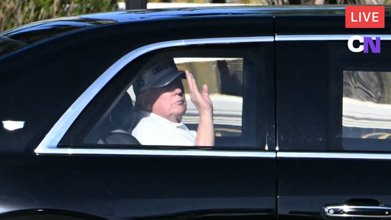 View of Trump International Golf Club in West Palm Beach